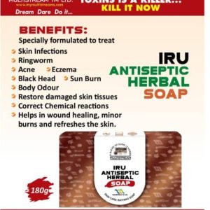 IRU ANTISEPTIC HERBAL SOAP