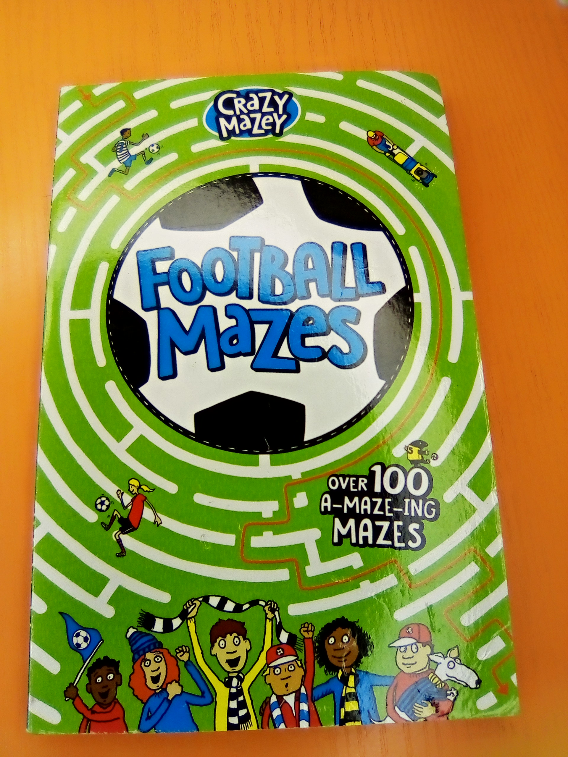 FOOTBALL MAZES by Dr Gareth Moore