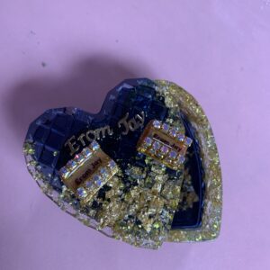 Customized resin Cufflinks with box