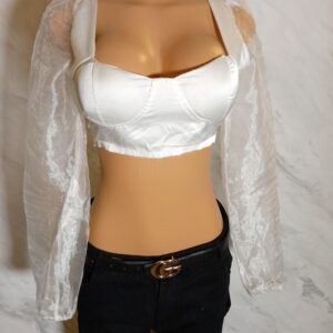 Padded crop top