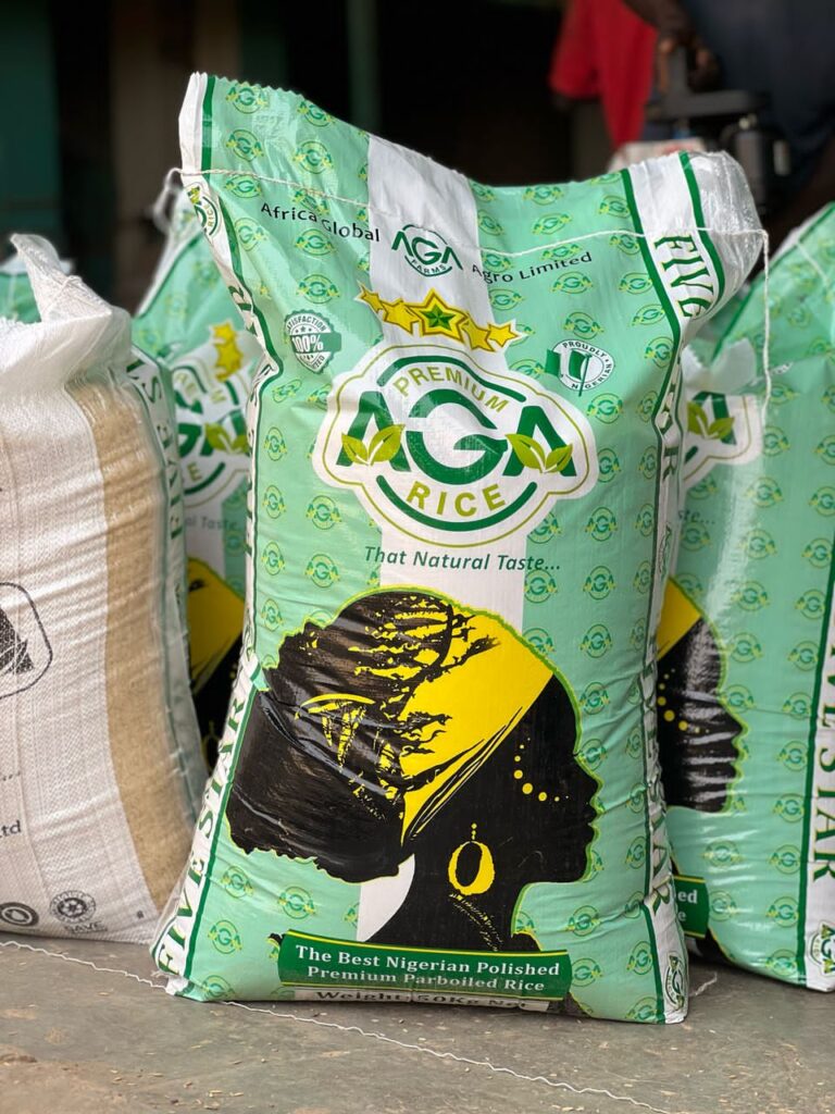 Bulk Rice and Meat Sharing In Anthony Village Lagos