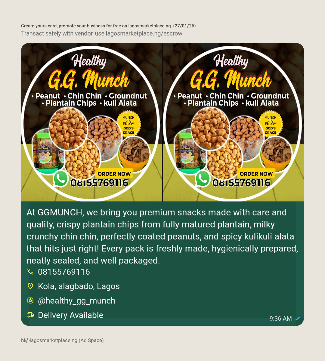 At GGMUNCH, we bring you premium snacks made