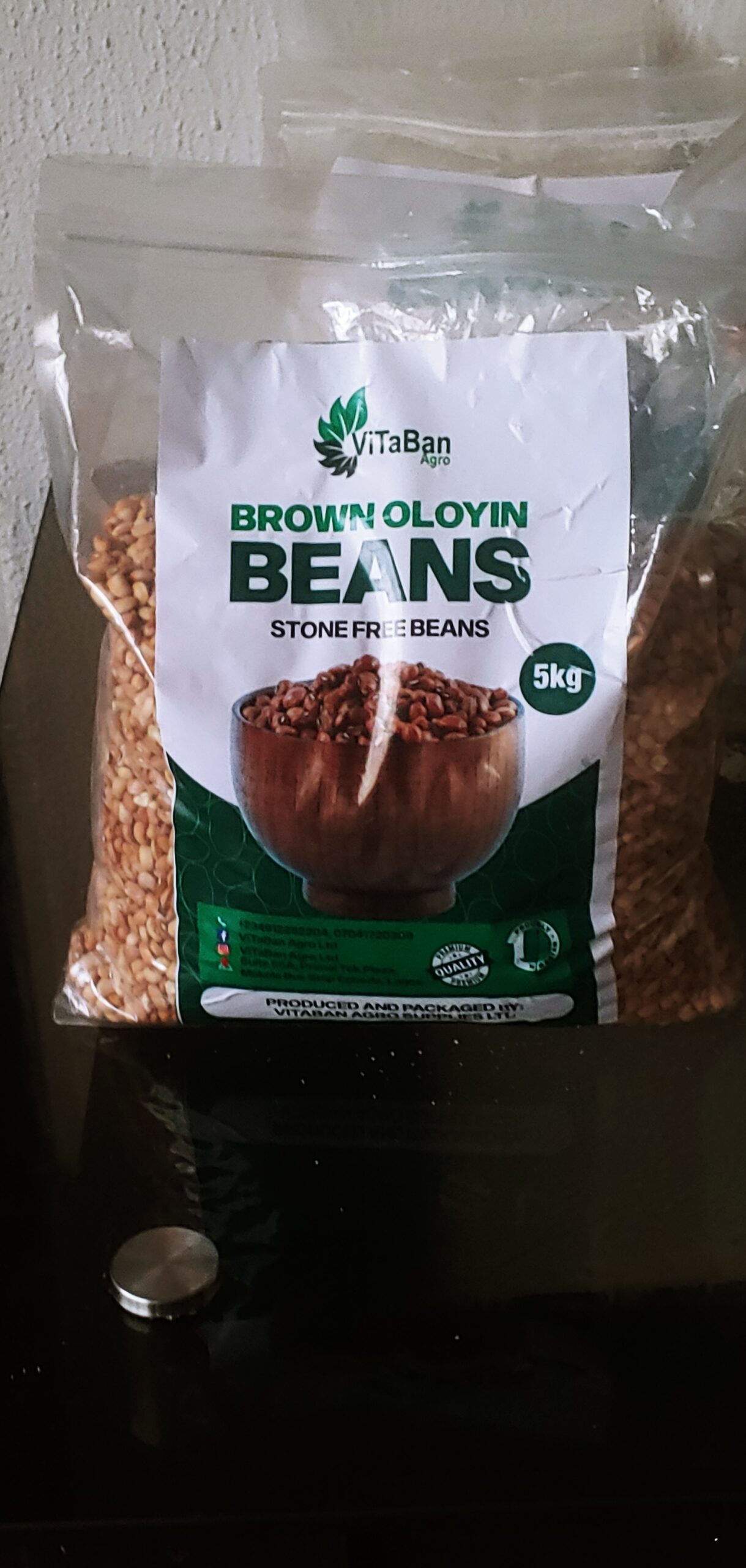 Stone Free beans, Ijebu Garri, Yellow Garri and Ofada Rice