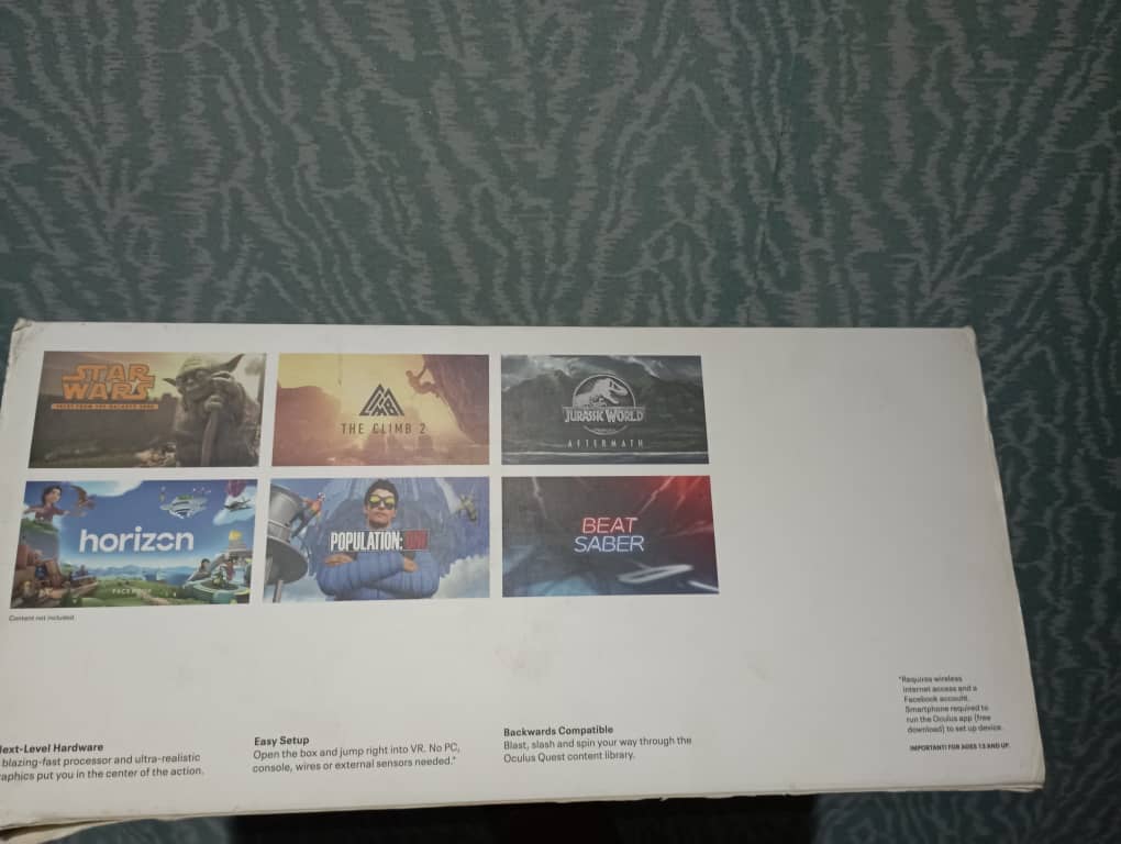 Oculus Quest 2 Advanced All-In-One Virtual Reality Headset-128GB-White